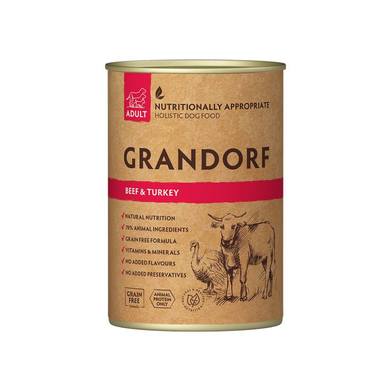 Grandorf All Breeds Adult - Can - Kaninchen & Truthahn - 6 x 400 g Grandorf All Breeds Adult - Can - Kaninchen & Truthahn - 6 x 400 g von Grandorf