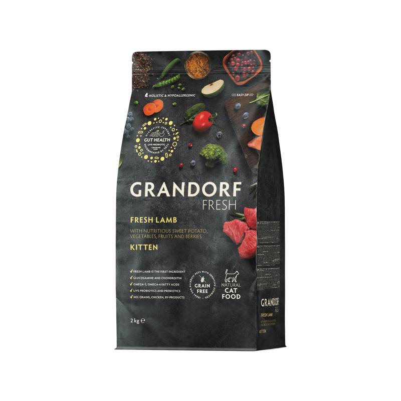 Grandorf Fresh Kitten - Lamm - 2 kg Grandorf Fresh Kitten - Lamm - 2 kg von Grandorf