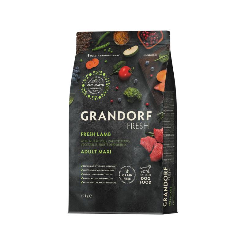 Grandorf Fresh Maxi Breeds Adult - Lamm - 10 kg Grandorf Fresh Maxi Breeds Adult - Lamm - 10 kg von Grandorf