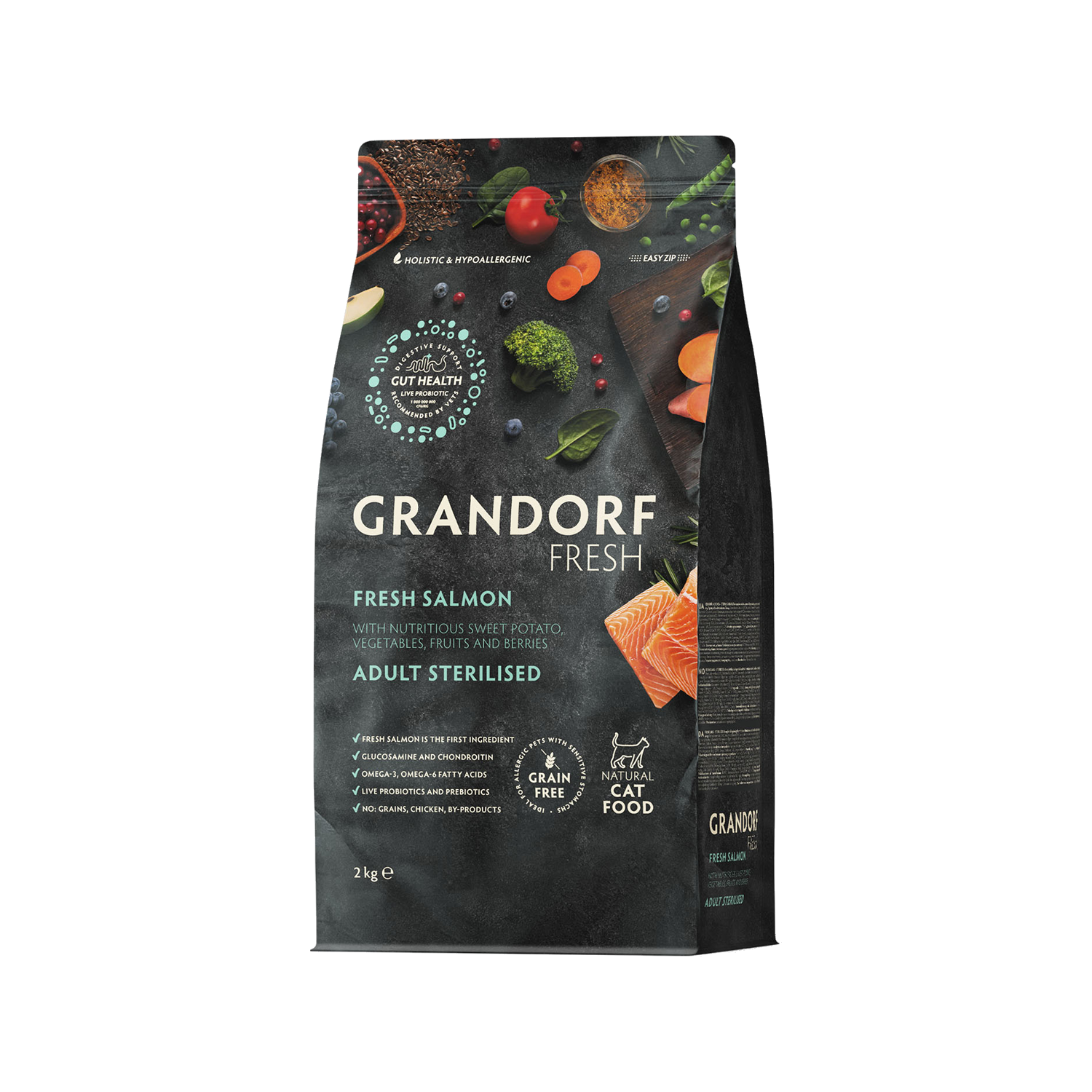 Grandorf Fresh Sterilised Adult - Lachs - 2 kg Grandorf Fresh Sterilised Adult - Lachs - 2 kg von Grandorf