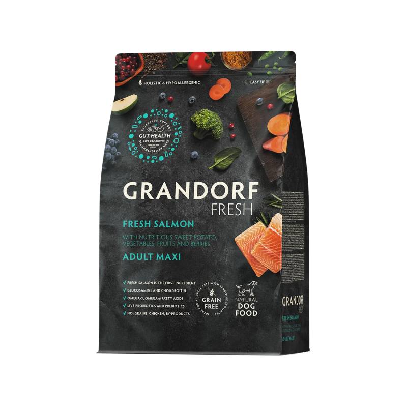 Grandorf Maxi Breeds Adult - Lachs - 10 kg Grandorf Maxi Breeds Adult - Lachs - 10 kg von Grandorf