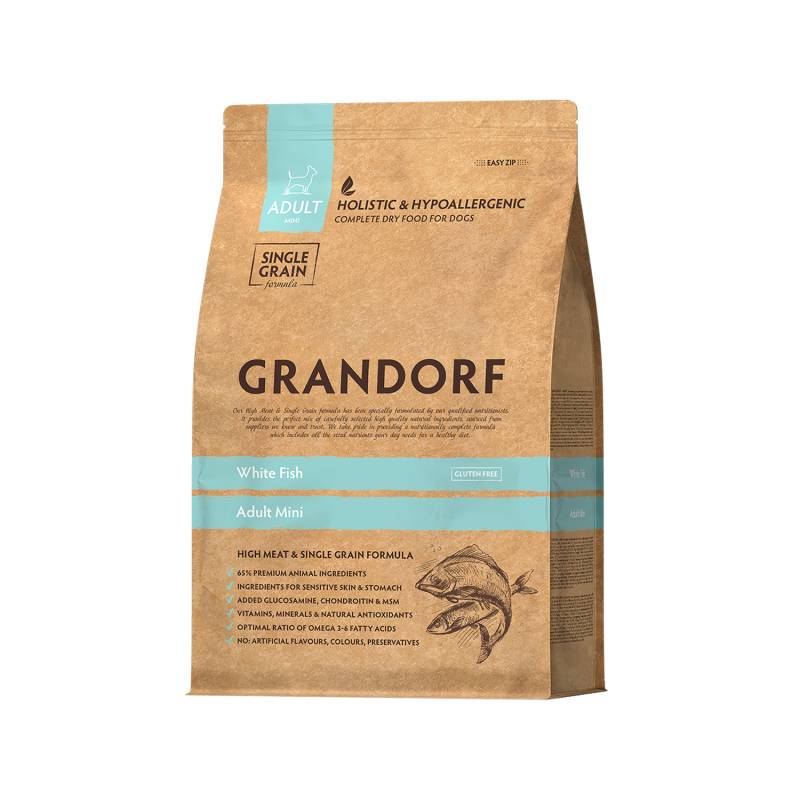 Grandorf Mini Breeds Adult - Weißfisch - 3 kg Grandorf Mini Breeds Adult - Weißfisch - 3 kg von Grandorf