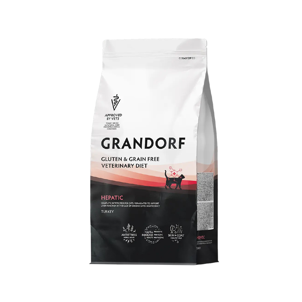 Grandorf Veterinary Diet Cat - Gluten & Grain Free - Hepatic - 2 kg Grandorf Veterinary Diet Cat - Gluten & Grain Free - Hepatic - 2 kg von Grandorf