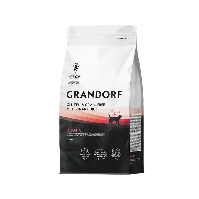 Grandorf Veterinary Diet Cat - Gluten & Grain Free - Hepatic - 2 kg Grandorf Veterinary Diet Cat - Gluten & Grain Free - Hepatic - 2 kg von Grandorf