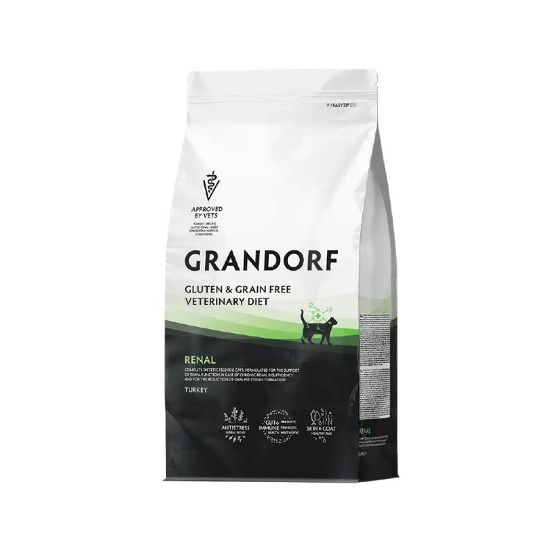 Grandorf Veterinary Diet Cat - Gluten & Grain Free - Renal - 2 kg Grandorf Veterinary Diet Cat - Gluten & Grain Free - Renal - 2 kg von Grandorf