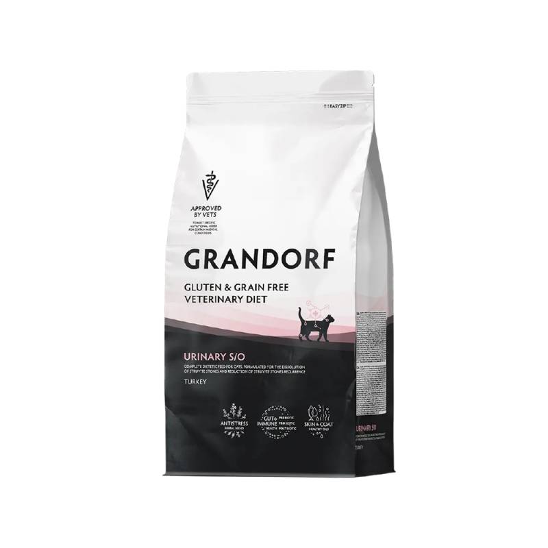 Grandorf Veterinary Diet Cat - Gluten & Grain Free - Urinary S/O - 2 kg Grandorf Veterinary Diet Cat - Gluten & Grain Free - Urinary S/O - 2 kg von Grandorf