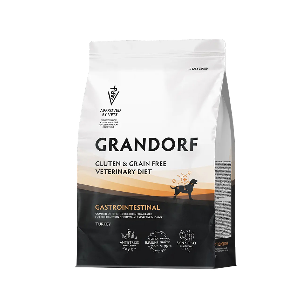 Grandorf Veterinary Diet Dog - Gluten & Grain Free - Gastrointestinal - 3 kg Grandorf Veterinary Diet Dog - Gluten & Grain Free - Gastrointestinal - 3 kg von Grandorf