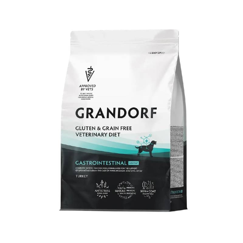 Grandorf Veterinary Diet Dog - Gluten & Grain Free - Gastrointestinal Low Fat - 3 kg Grandorf Veterinary Diet Dog - Gluten & Grain Free - Gastrointestinal Low Fat - 3 kg von Grandorf