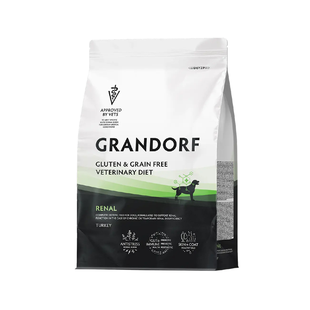 Grandorf Veterinary Diet Dog - Gluten & Grain Free - Renal - 3 kg Grandorf Veterinary Diet Dog - Gluten & Grain Free - Renal - 3 kg von Grandorf
