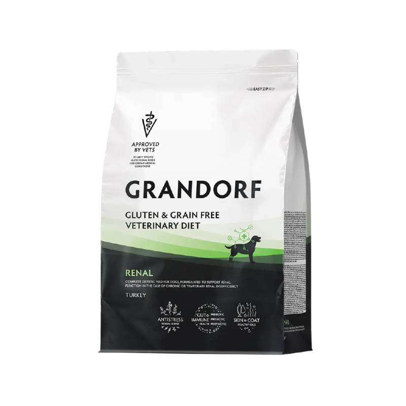 Grandorf Veterinary Diet Dog - Gluten & Grain Free - Renal - 3 kg Grandorf Veterinary Diet Dog - Gluten & Grain Free - Renal - 3 kg von Grandorf