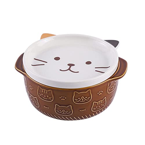 Graootoly Japanische Keramik Hund Nudelschalen mit niedlichen Tier Suppe Salat Obst Schüssel Küche B Graootoly Japanische Keramik Hund Nudelschalen mit niedlichen Tier Suppe Salat Obst Schüssel Küche B von Graootoly