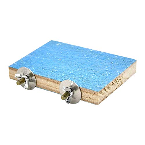 Graootoly -Sitzstange aus Naturholz, Spielplatz, Pfoten, zum Reinigen von Haustieren, Papageien, Wellensittichen, Sittichen, Nymphensittichen, Sittichen, Sittichen, Sittichen, Ratten, Mäusen, von Graootoly