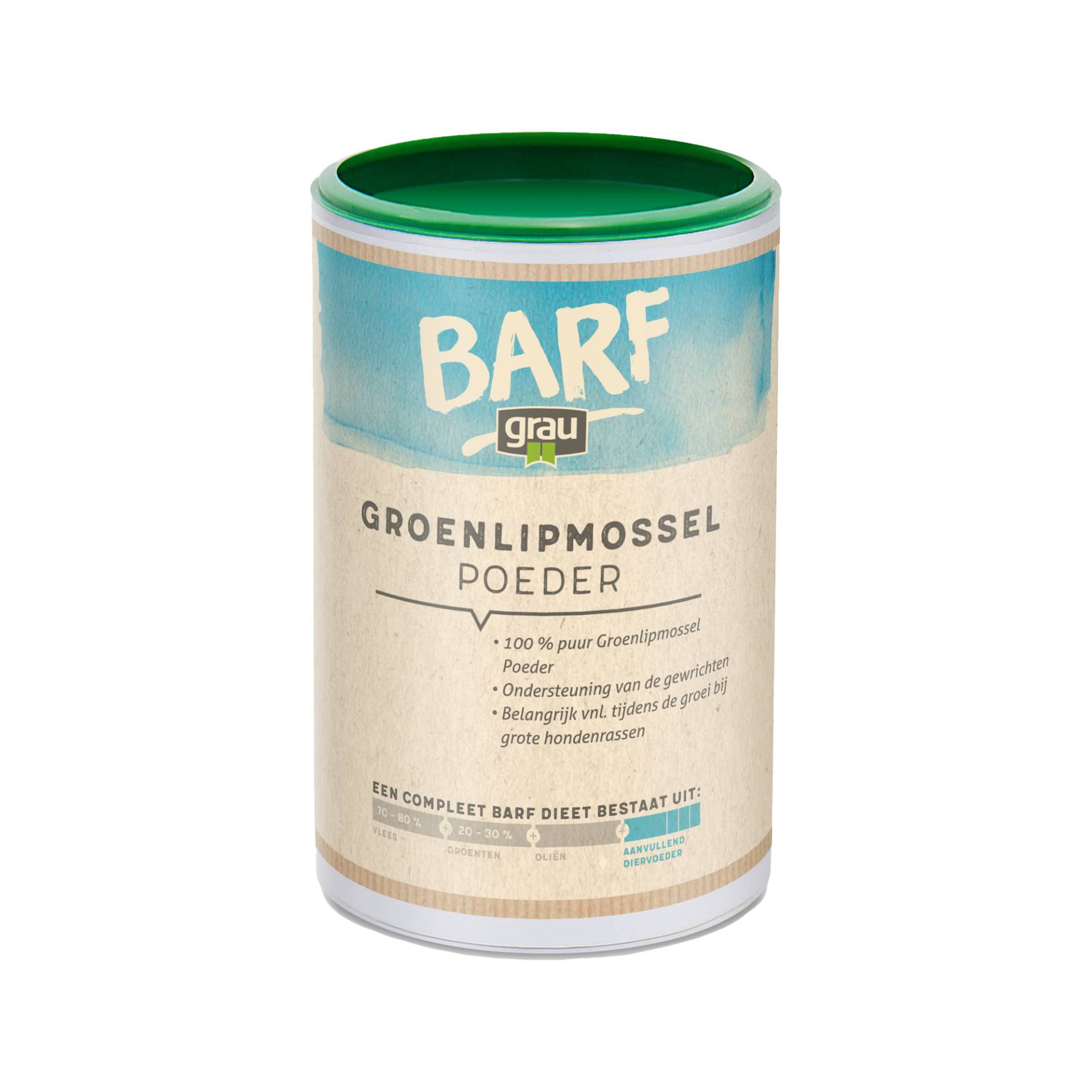 GRAU Grünlippmuschelpulver - 170 g von Grau