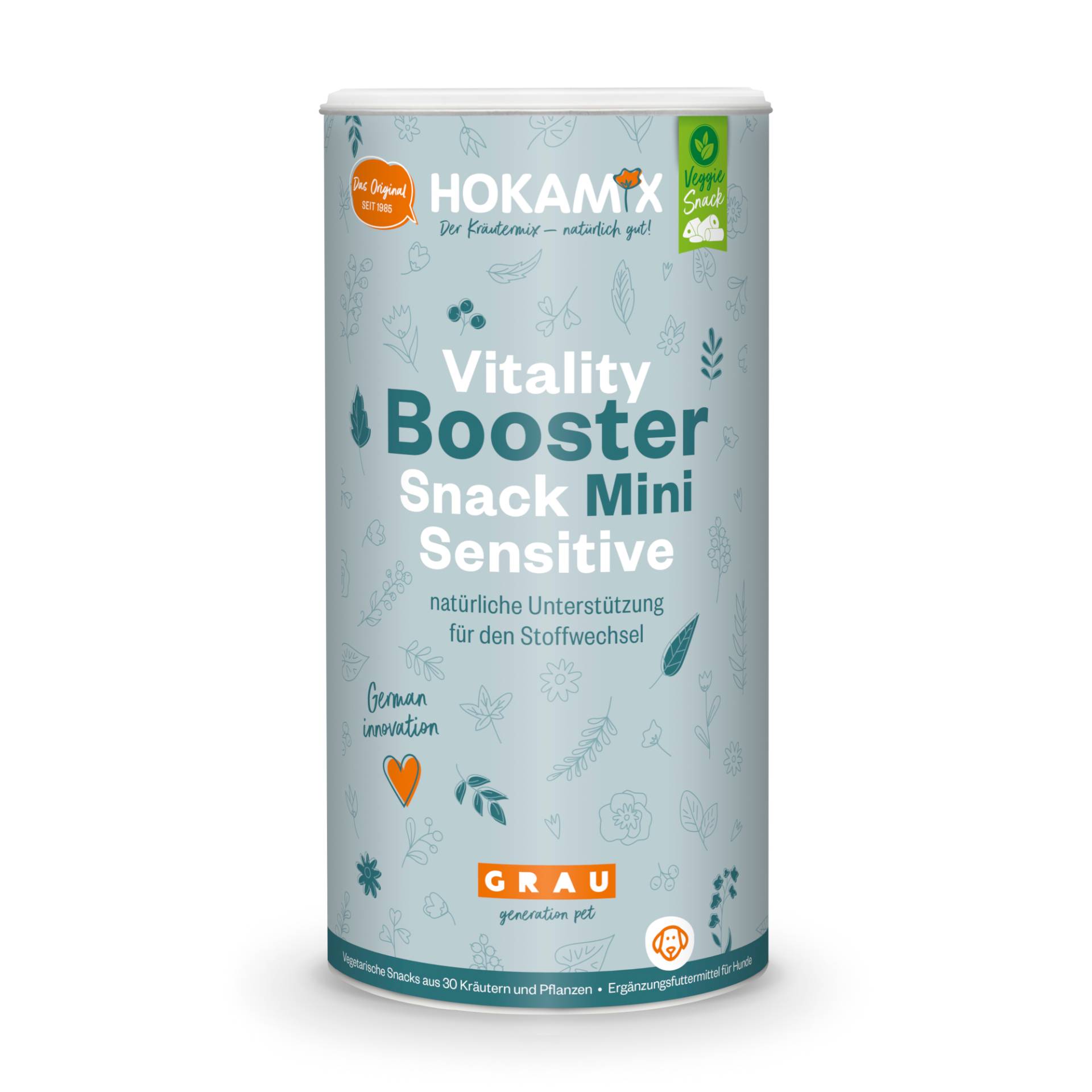 GRAU HOKAMIX Vitality Booster Snack - Sparpaket: 2 x 800 g - Maxi GRAU HOKAMIX Vitality Booster Snack - Sparpaket: 2 x 800 g - Maxi von Grau