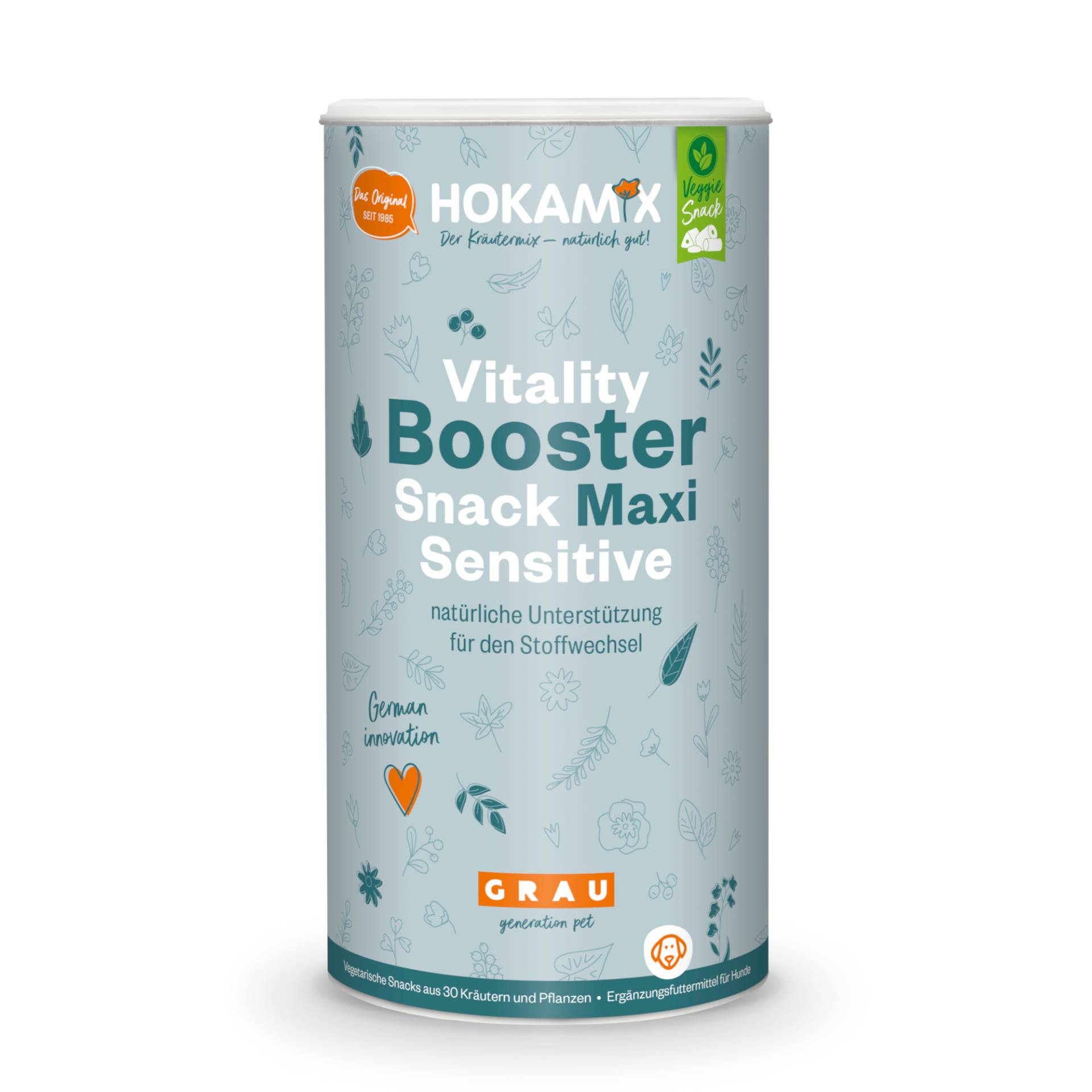 GRAU HOKAMIX Vitality Booster Snack - Sparpaket: 2 x 800 g - Min GRAU HOKAMIX Vitality Booster Snack - Sparpaket: 2 x 800 g - Min von Grau