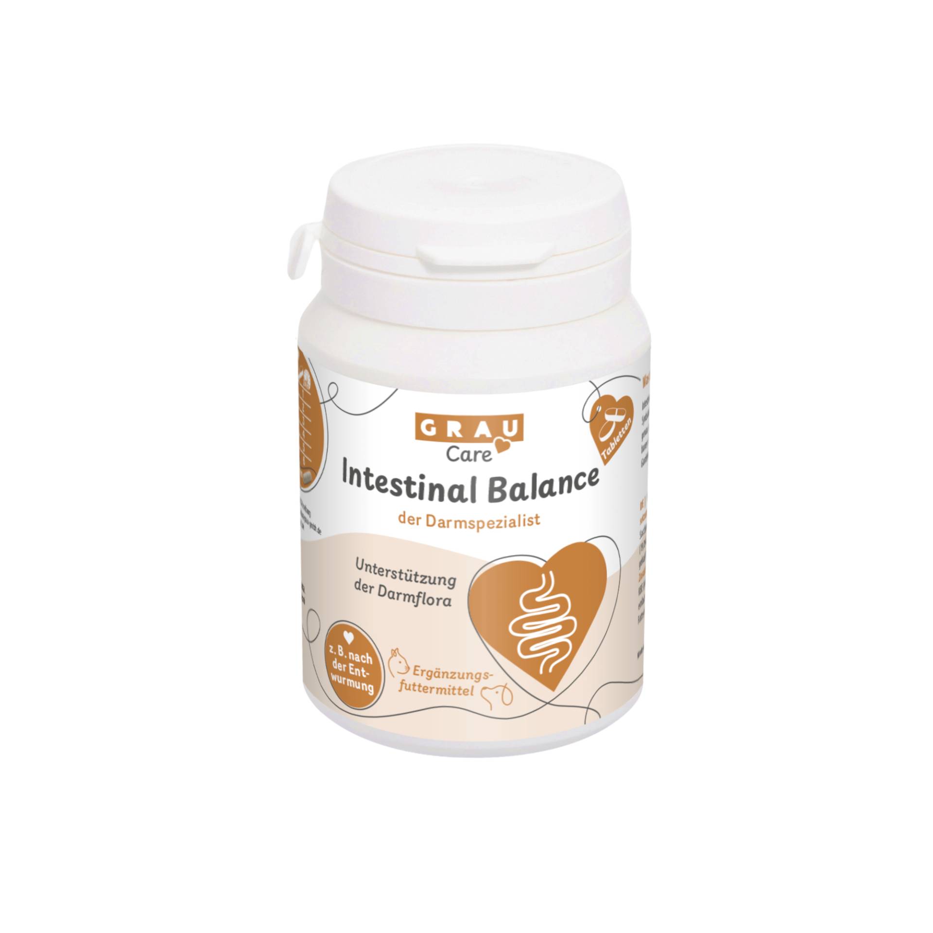 GRAU Intestinal Balance - Sparpaket: 2 x 60 Tabletten von Grau