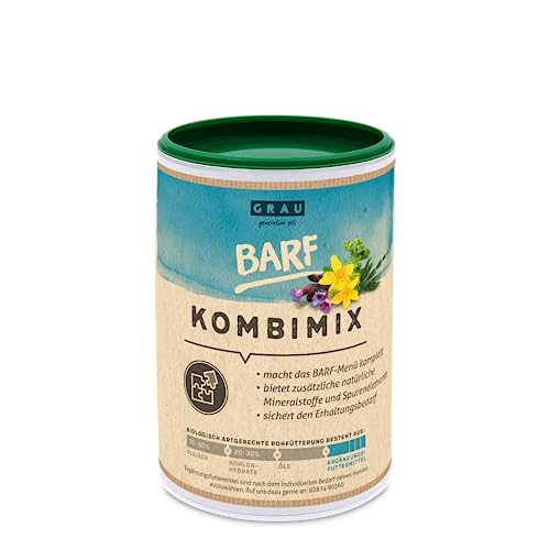 GRAU - das Original - BARF-KombiMix, Komplettmischung zum BARFEN, natürliche Rundumversorgung, 1er Pack (1 x 150 g), Ergänzungsfuttermittel für Hunde von Grau