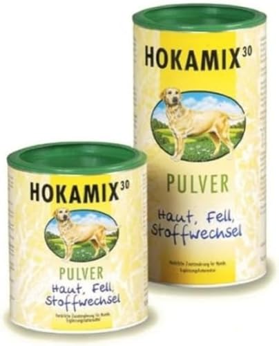 GRAU - das Original - HOKAMIX30 Classic Pulver, Alleskönner-Kräutermischung für Hunde, 30 wichtige Kräuter zur Vorsorge, 1er Pack (1 x 2,5 kg), Ergänzungsfuttermittel für Hunde von Grau