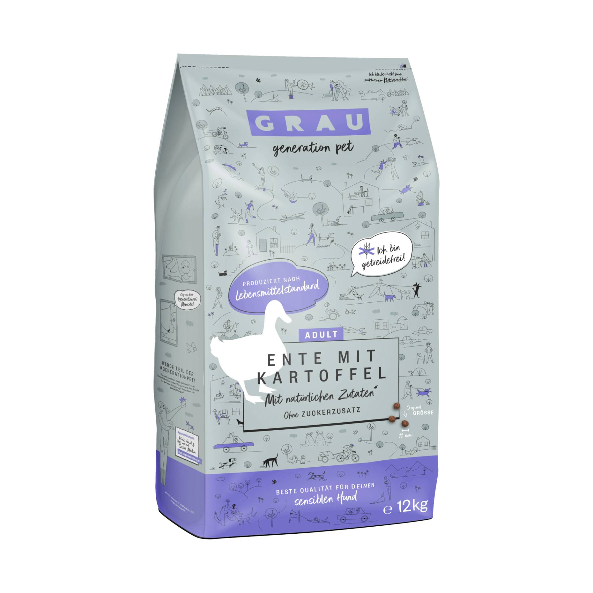 Grau Ente & Kartoffel - 12 kg Grau Ente & Kartoffel - 12 kg von Grau