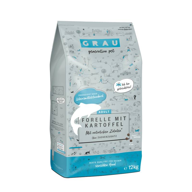 Grau Forelle & Kartoffel - 12 kg von Grau