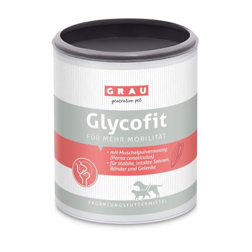 GRAU - das Original - Glycofit, für einen stabilen Bewegungsapparat und mehr Mobilität, 1er Pack (1 x 200 g), Ergänzungsfuttermittel für Hunde von Grau