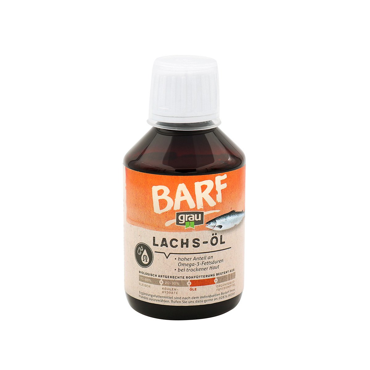 Grau Lachsöl 200 ml Grau Lachsöl 200 ml von Grau