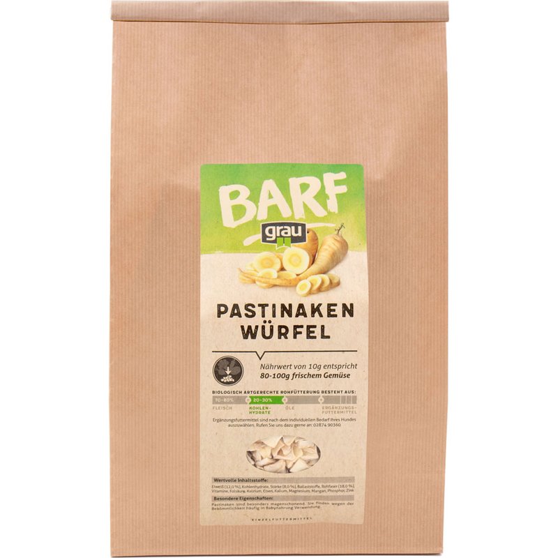 Grau Pastinaken-W�rfel 1,2 kg (11,21 € pro 1 kg) von Grau