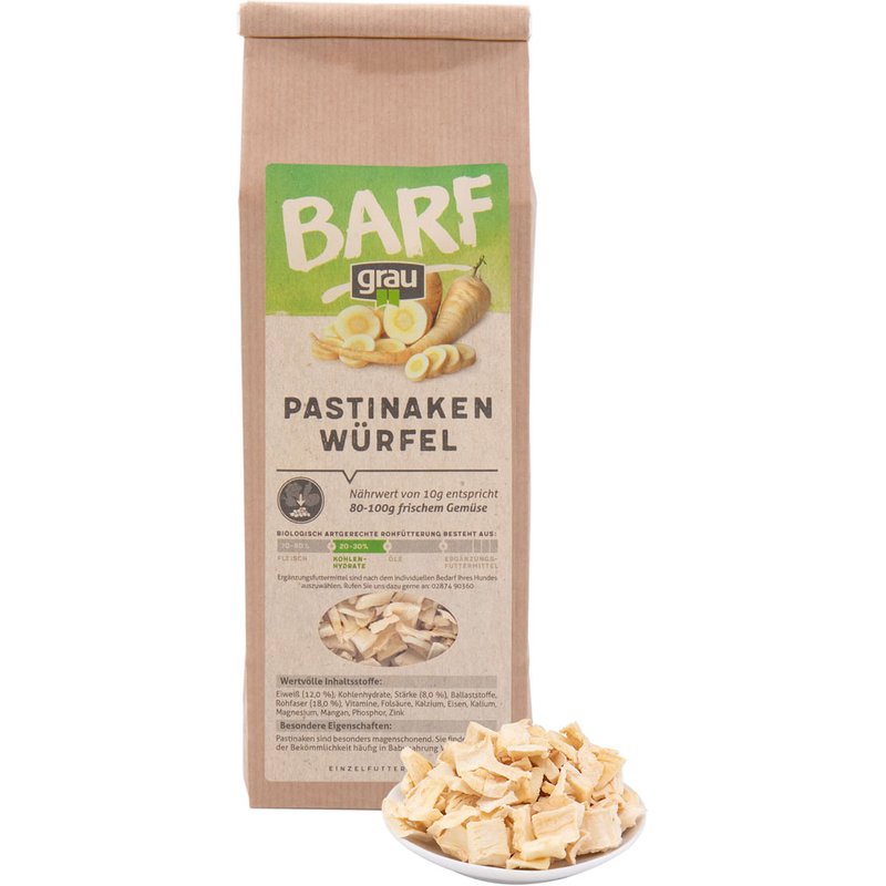 Grau Pastinaken-W�rfel - 150 g (26,33 € pro 1 kg) von Grau