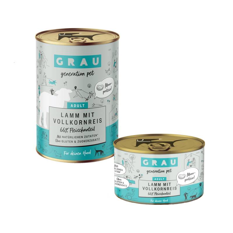 Grau Schlemmertopf - Lamm mit Vollkornreis - 6 x 400 g Grau Schlemmertopf - Lamm mit Vollkornreis - 6 x 400 g von Grau