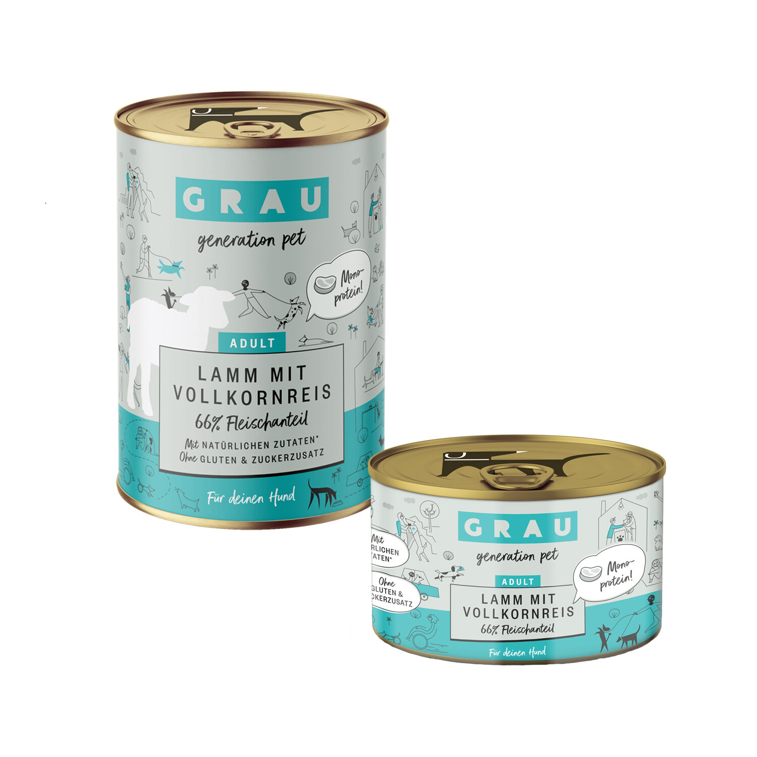 Grau Schlemmertopf - Lamm mit Vollkornreis - 6 x 400 g Grau Schlemmertopf - Lamm mit Vollkornreis - 6 x 400 g von Grau