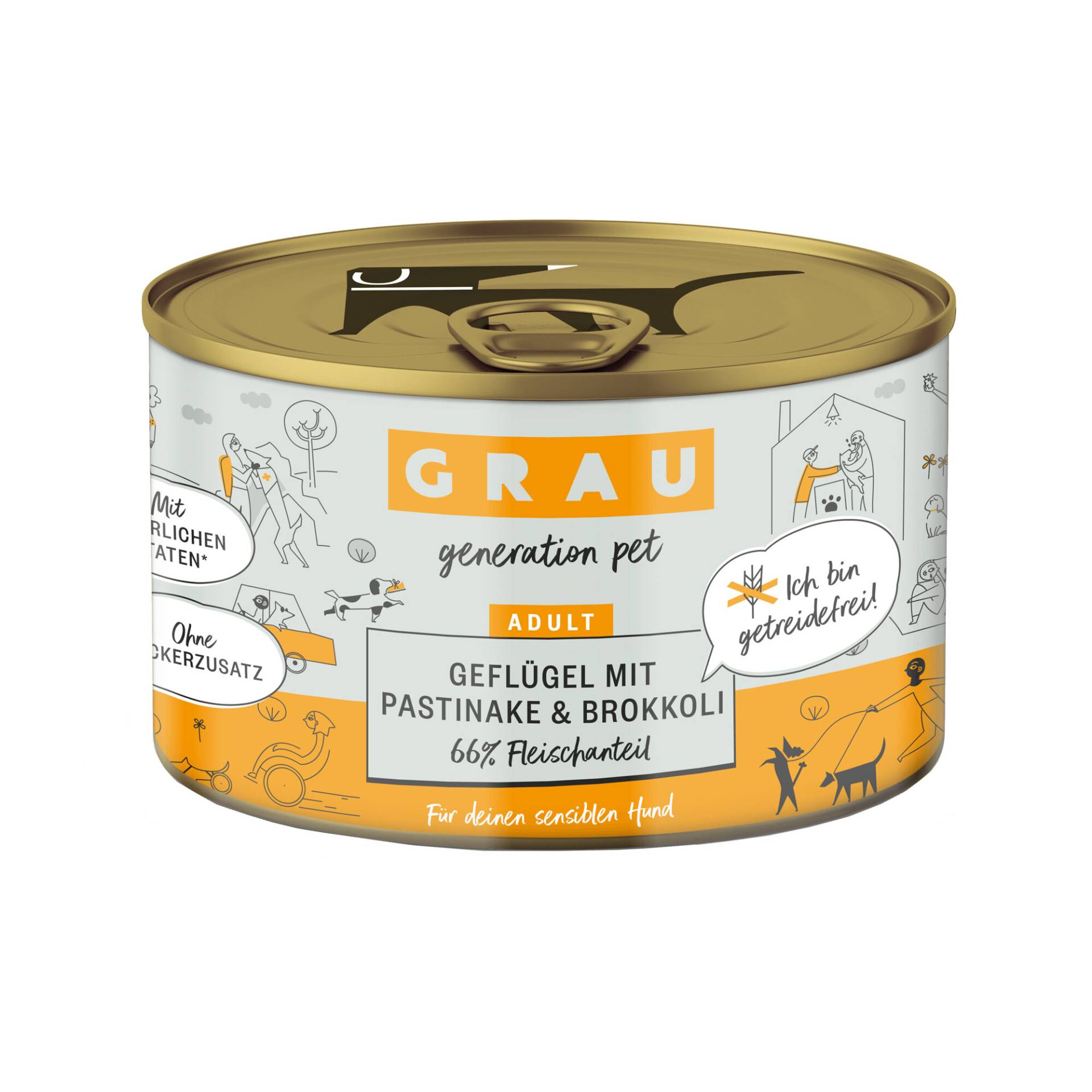 Grau Schlemmertopf - Rind, Geflügel mit viererlei Gemüse - 6 x 400 g Grau Schlemmertopf - Rind, Geflügel mit viererlei Gemüse - 6 x 400 g von Grau