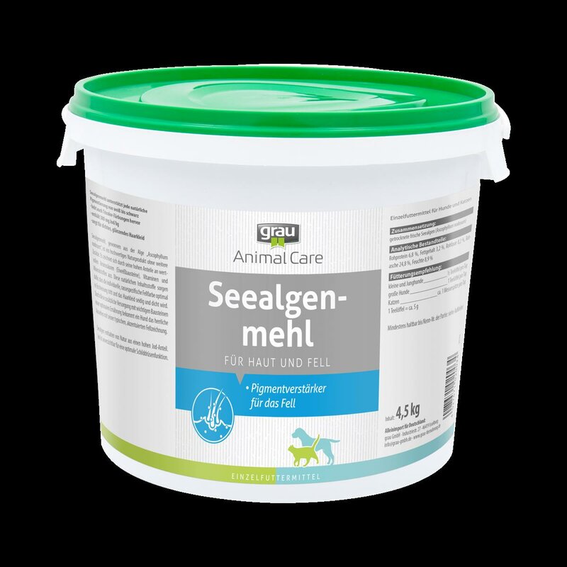 Grau Seealgenmehl 4.500 g (11,89 € pro 1 kg) von Grau