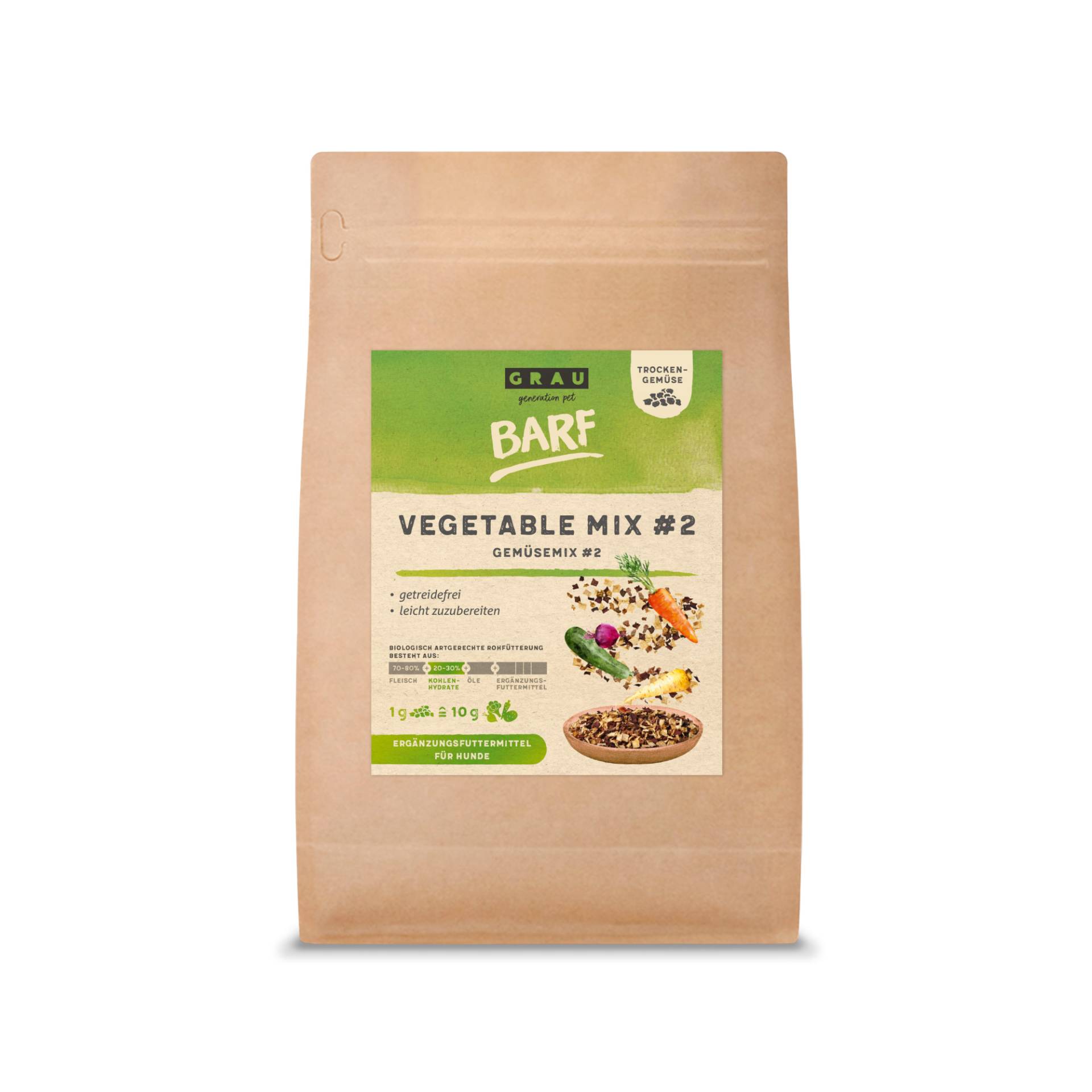 Grau Vegetables Mix #2 - Sparpaket: 2 x 500 g Grau Vegetables Mix #2 - Sparpaket: 2 x 500 g von Grau