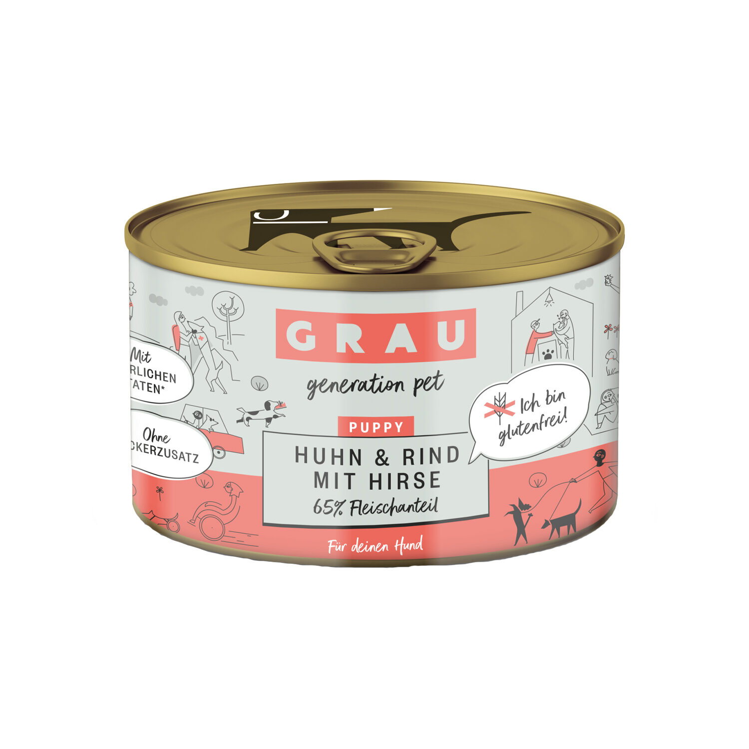 GrauDST - PUPPY/JUN Huhn,Rind&Hirse 6x200g GrauDST - PUPPY/JUN Huhn,Rind&Hirse 6x200g von Grau