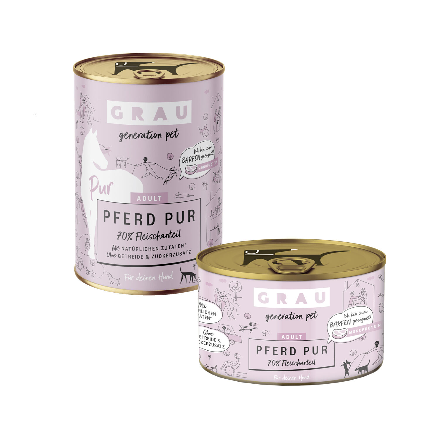 GrauExc ADULT Pferd pur 6x200 g GrauExc ADULT Pferd pur 6x200 g von Grau