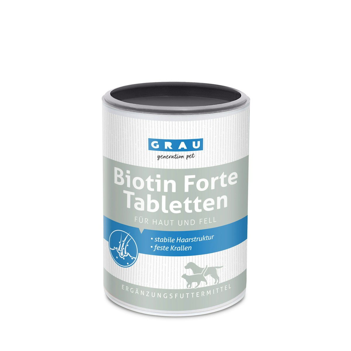 grau Biotin-Forte Tabletten Nahrungsergänzung von Grau