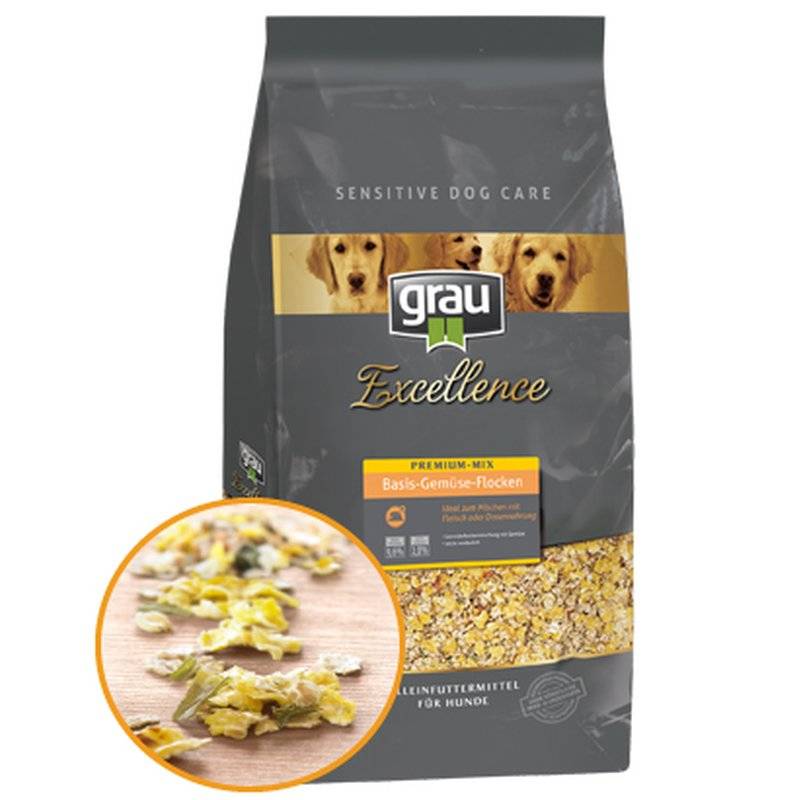 grau Excellence Premium-Mix Basis Gemüse Flocken - 10 kg (3,30 € pro 1 kg) von Grau