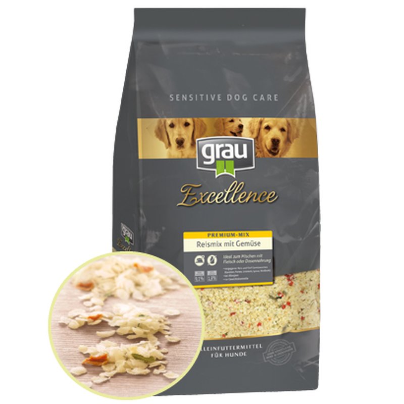 grau Excellence Premium-Mix Reismix mit Gem�se - 5 kg (5,99 € pro 1 kg) von Grau