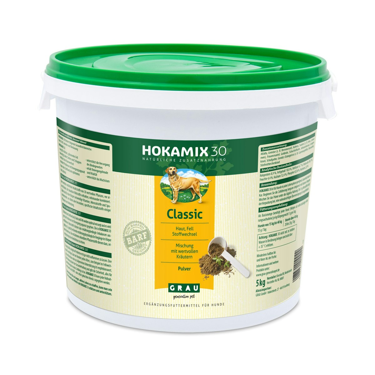 grau HOKAMIX30 Classiv Pulver Nahrungsergänzung 5 Kilogramm