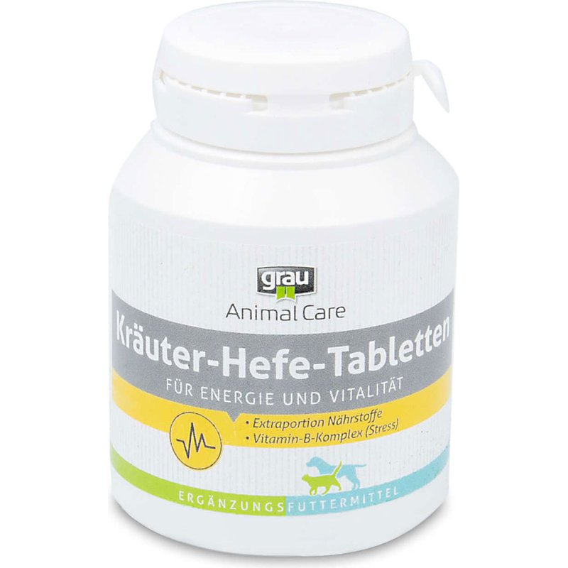 grau Kr�uter-Hefe-Tabletten - 200 St�ck von Grau