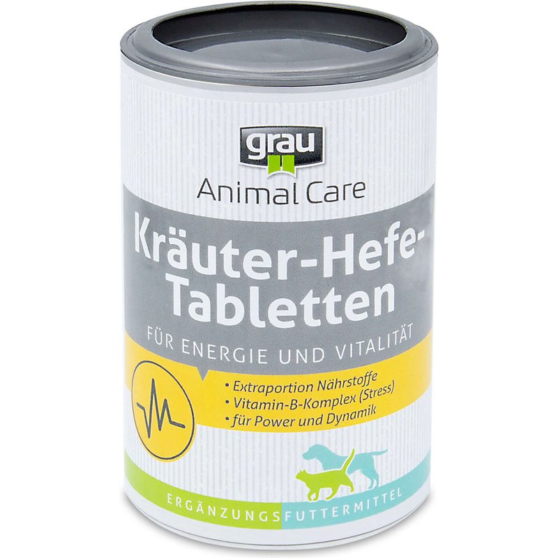grau Kr�uter-Hefe-Tabletten - 500 St�ck von Grau