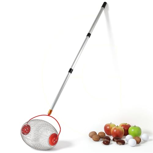 Gravidus Rollsammler mit Teleskopstiel 52–120 cm – Obstsammler und Nusssammler aus Edelstahldraht mit stabilem Aluminiumgriff Gravidus Rollsammler mit Teleskopstiel 52–120 cm – Obstsammler und Nusssammler aus Edelstahldraht mit stabilem Aluminiumgriff von Gravidus