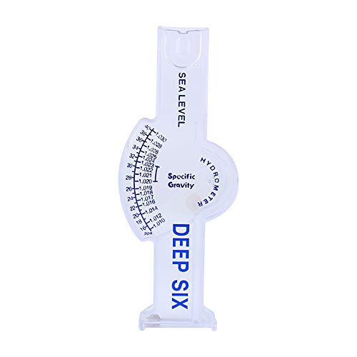Grcfumo Genauer automatischer Hydrometer Salzwasser Salzgehaltsmesser, Sea Hydrometer Aquarium Marine Salzgehalt Messgerät, transparentes Acrylaquariumhydrometer für Fischtank Grcfumo Genauer automatischer Hydrometer Salzwasser Salzgehaltsmesser, Sea Hydrometer Aquarium Marine Salzgehalt Messgerät, transparentes Acrylaquariumhydrometer für Fischtank von Grcfumo