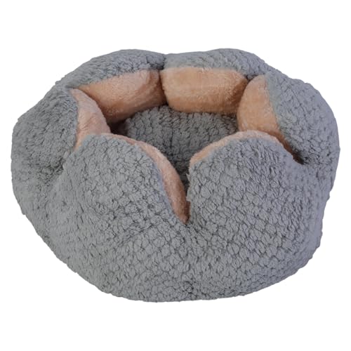 Greabuy Katzenbett in Kaktusblumenform, warmes Kätzchenliege, Kissen, Katzenhaus sehr weich, kleines Hundebett, waschbar, Katzen Greabuy Katzenbett in Kaktusblumenform, warmes Kätzchenliege, Kissen, Katzenhaus sehr weich, kleines Hundebett, waschbar, Katzen von Greabuy
