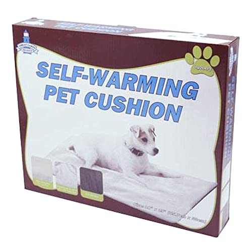 Great Lakes Self Warming Comfortable Pet Cushion for Animal Snuggle Thermal Soft Simulated Sheepskin 18" X 25" Indoor von EarLift