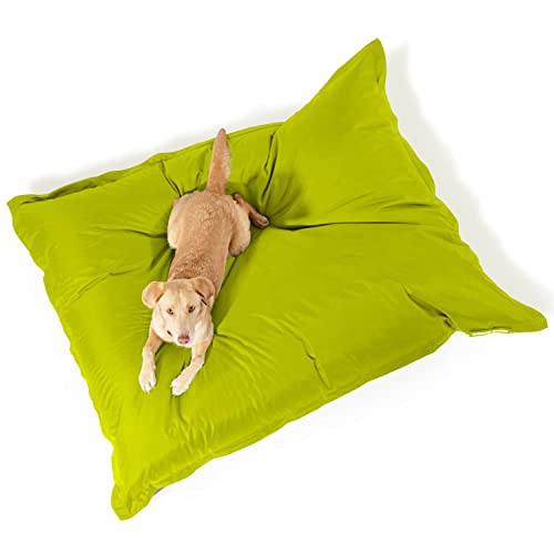 Green Bean© Hundebett für mittlere & große Hunde 120x160cm : Hundekissen Hundematte Hundeschlafplatz Tierbett Hundesofa Schlafbett Hundematratze Dog Bed von Green Bean