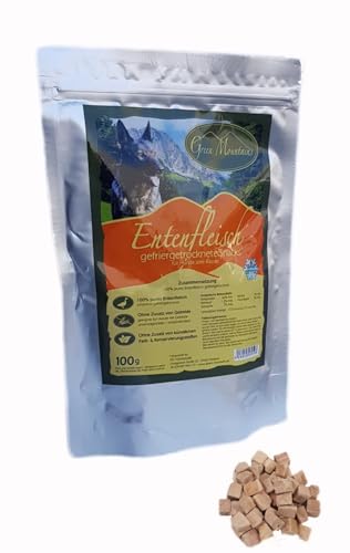 Green Mountains-Entenfleisch-würfel gefriergetrocknet 100g von Green Mountains