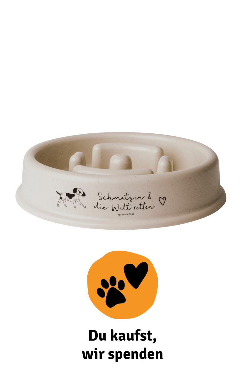 Anti-Schling-Napf Charity von Green Petfood