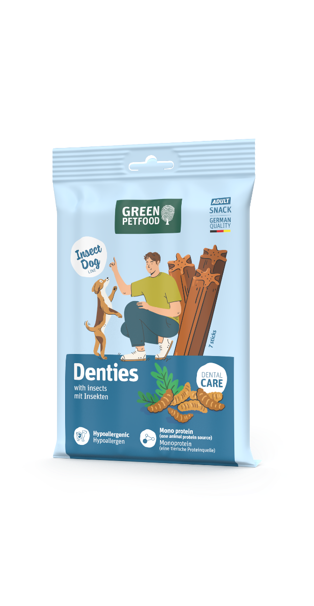 Denties with Insects 180g von Green Petfood