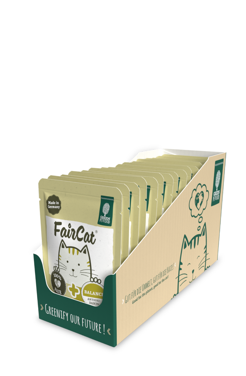 FairCat Balance 16 x 85 g Green Petfood® von Green Petfood